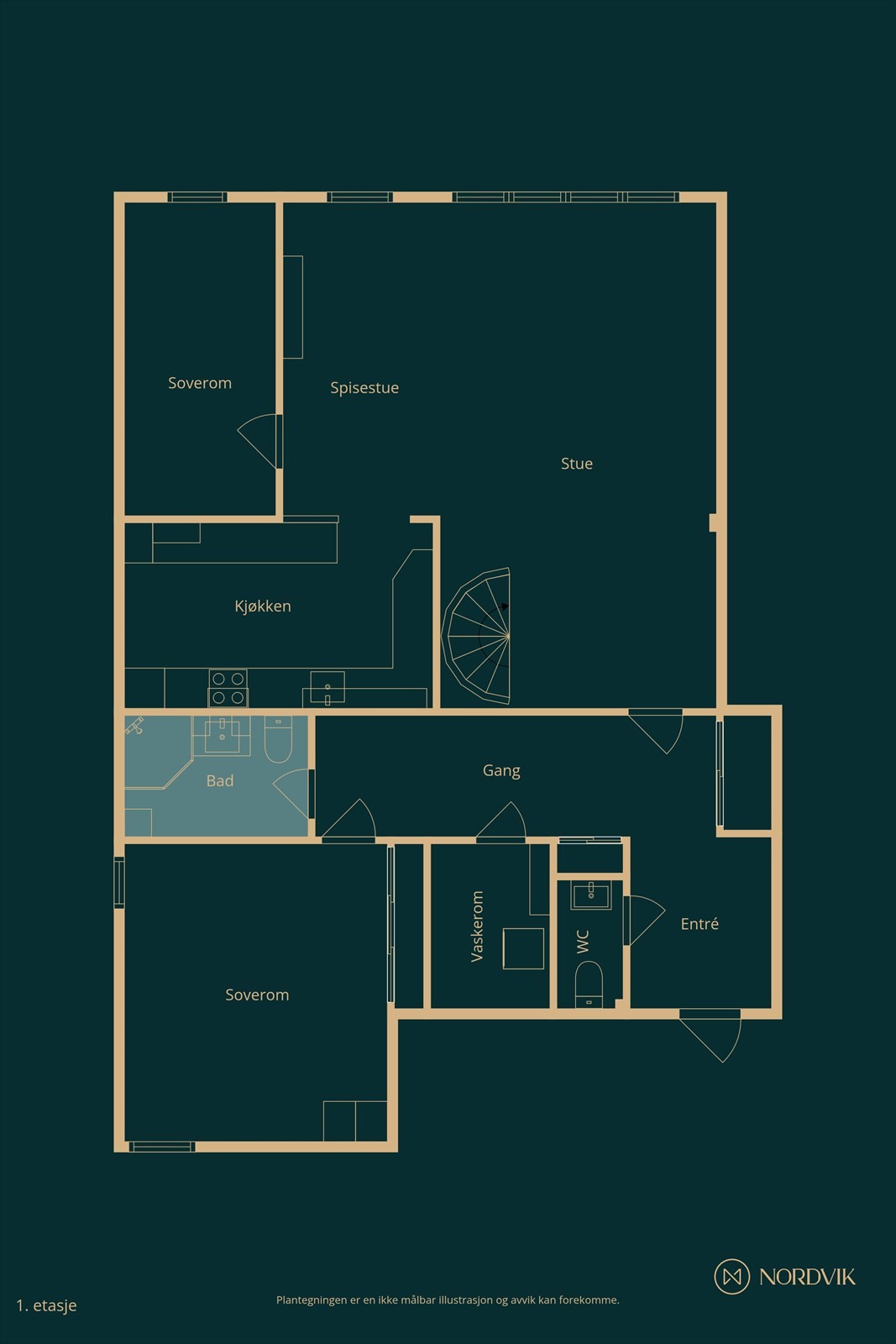 Hovedetasje Galleribilde