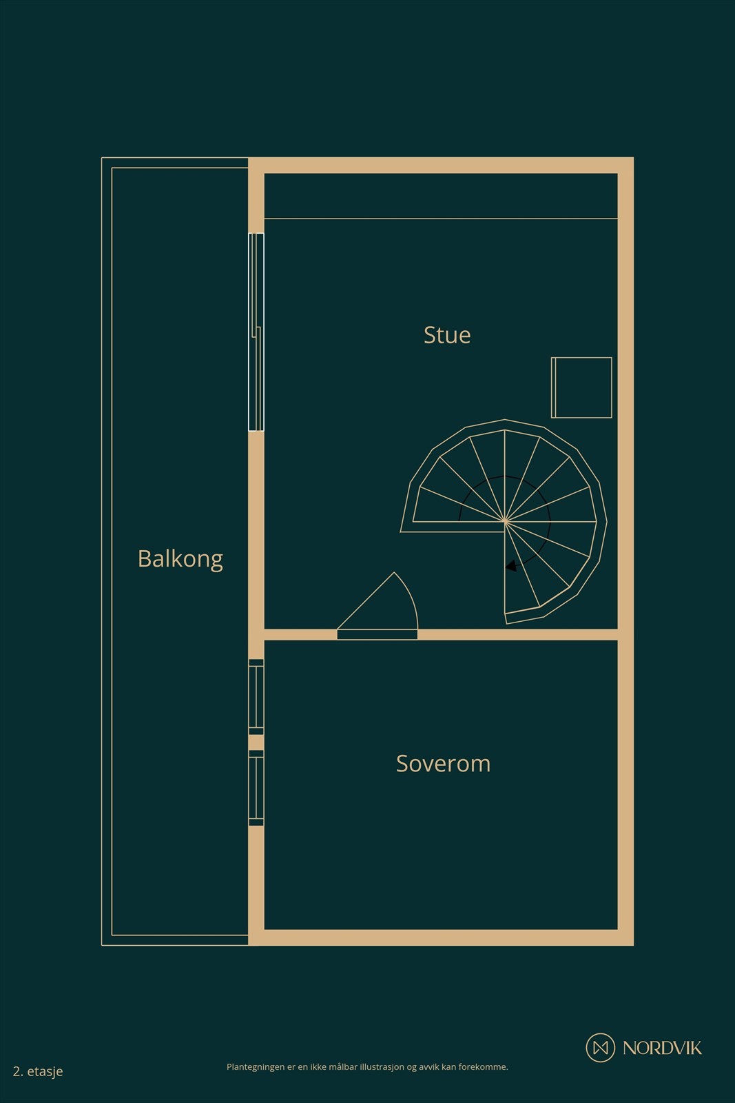 Loftetasje Galleribilde