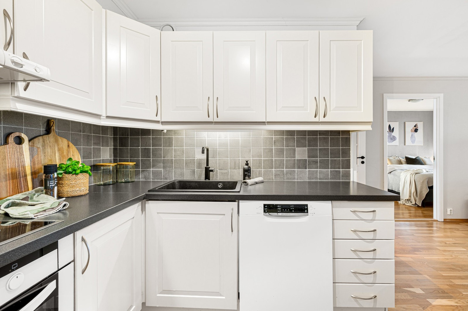 Kjøkkenet har fått tilstandsgrad 1 av takstmann. Galleribilde