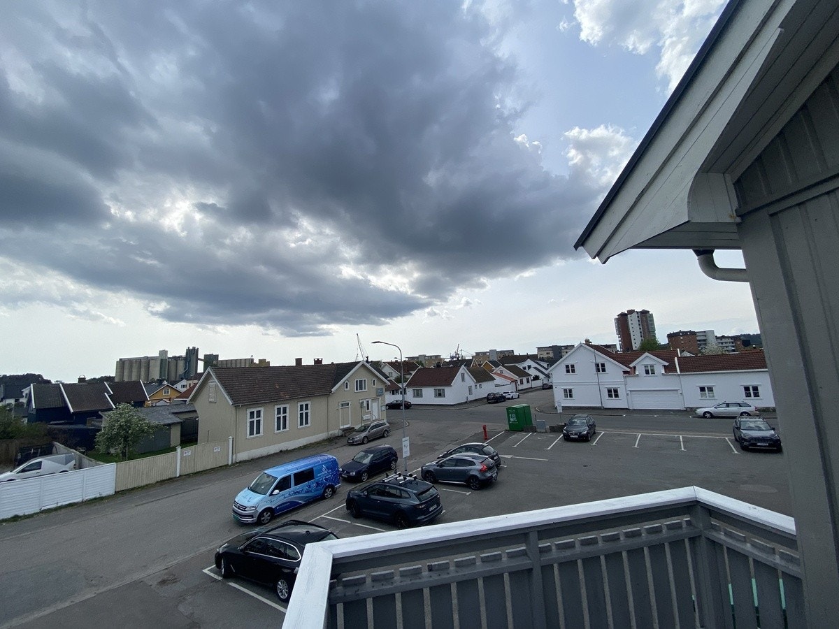 Vestvendt veranda Galleribilde