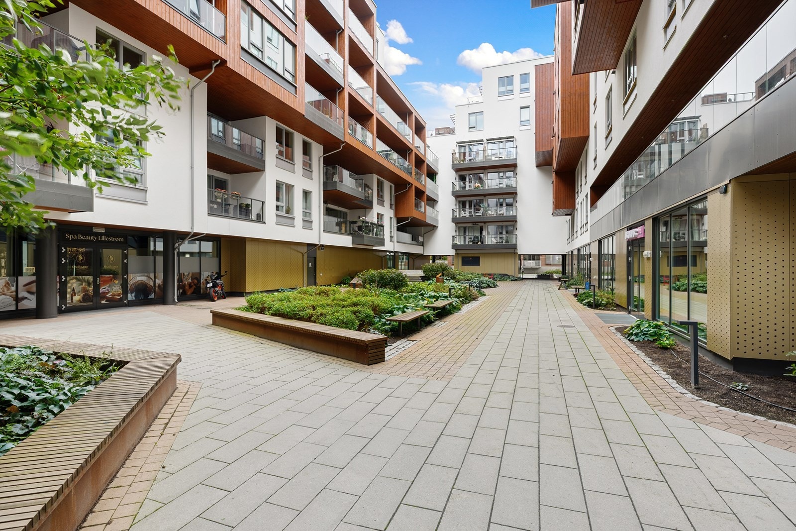 Sommertid i Lillestrøm sentrum må oppleves. Galleribilde