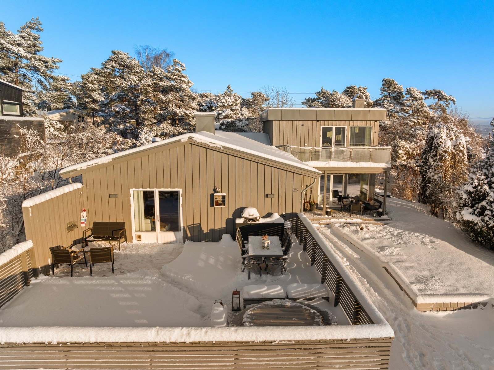 Her er det gode solforhold hele dagen. Galleribilde