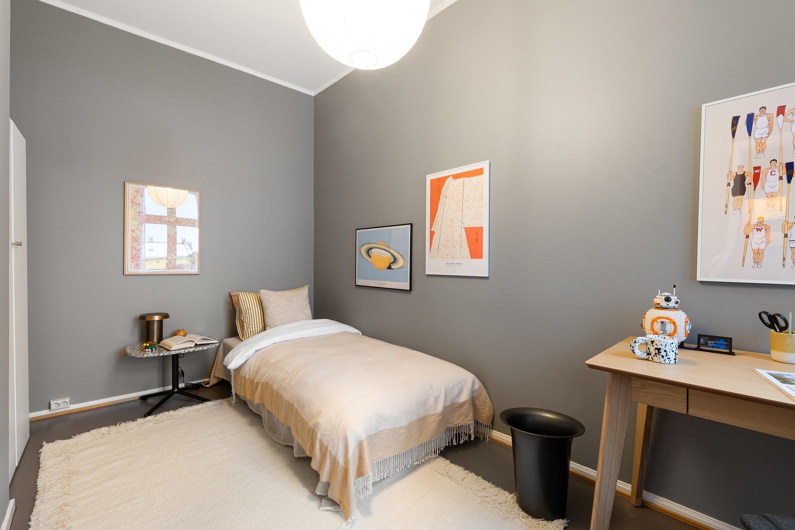 Man kan også benytte et av soverommene som barnerom, walk-in eller hjemmekontor. Galleribilde