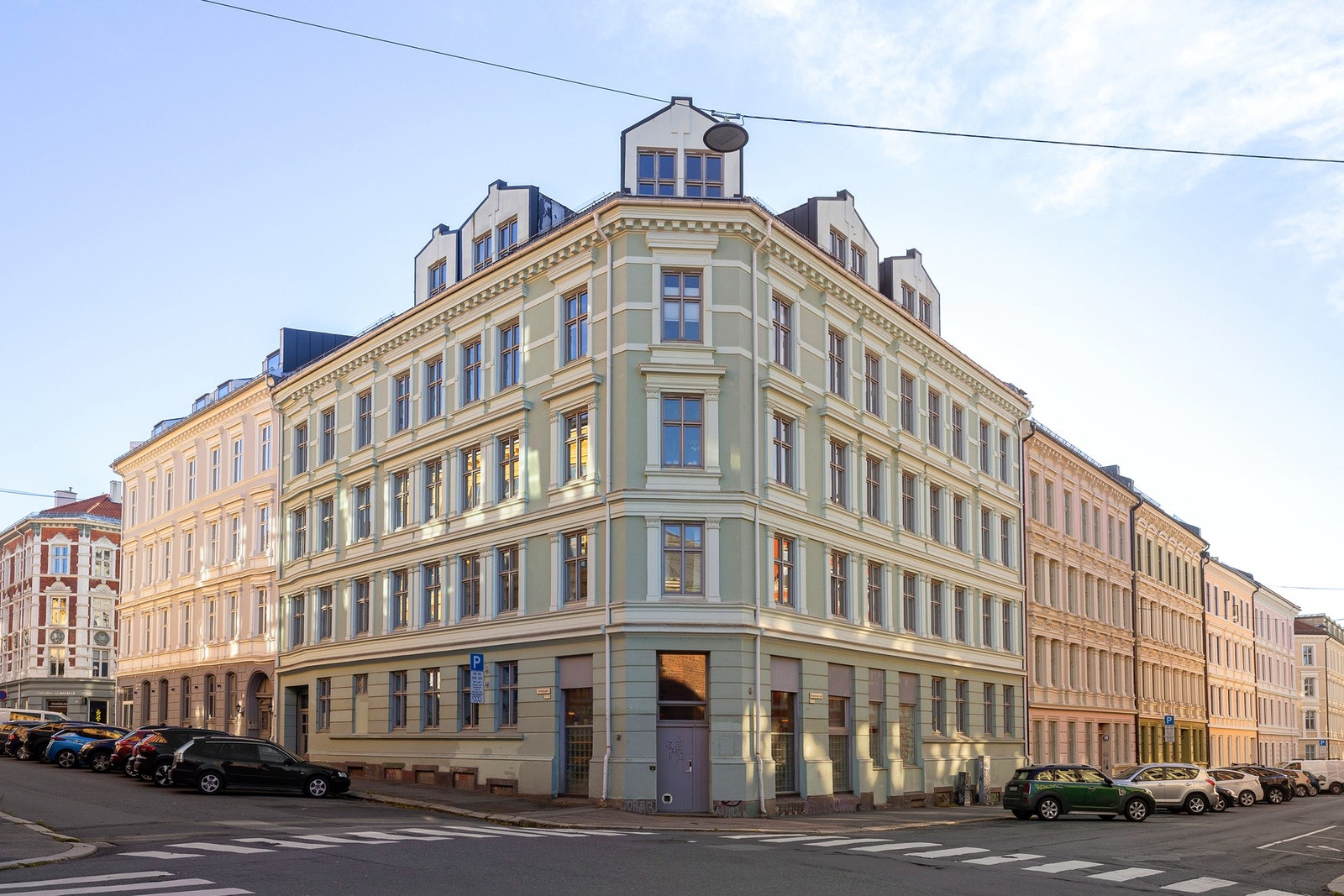 Fasade Seilduksgata 5B. Galleribilde