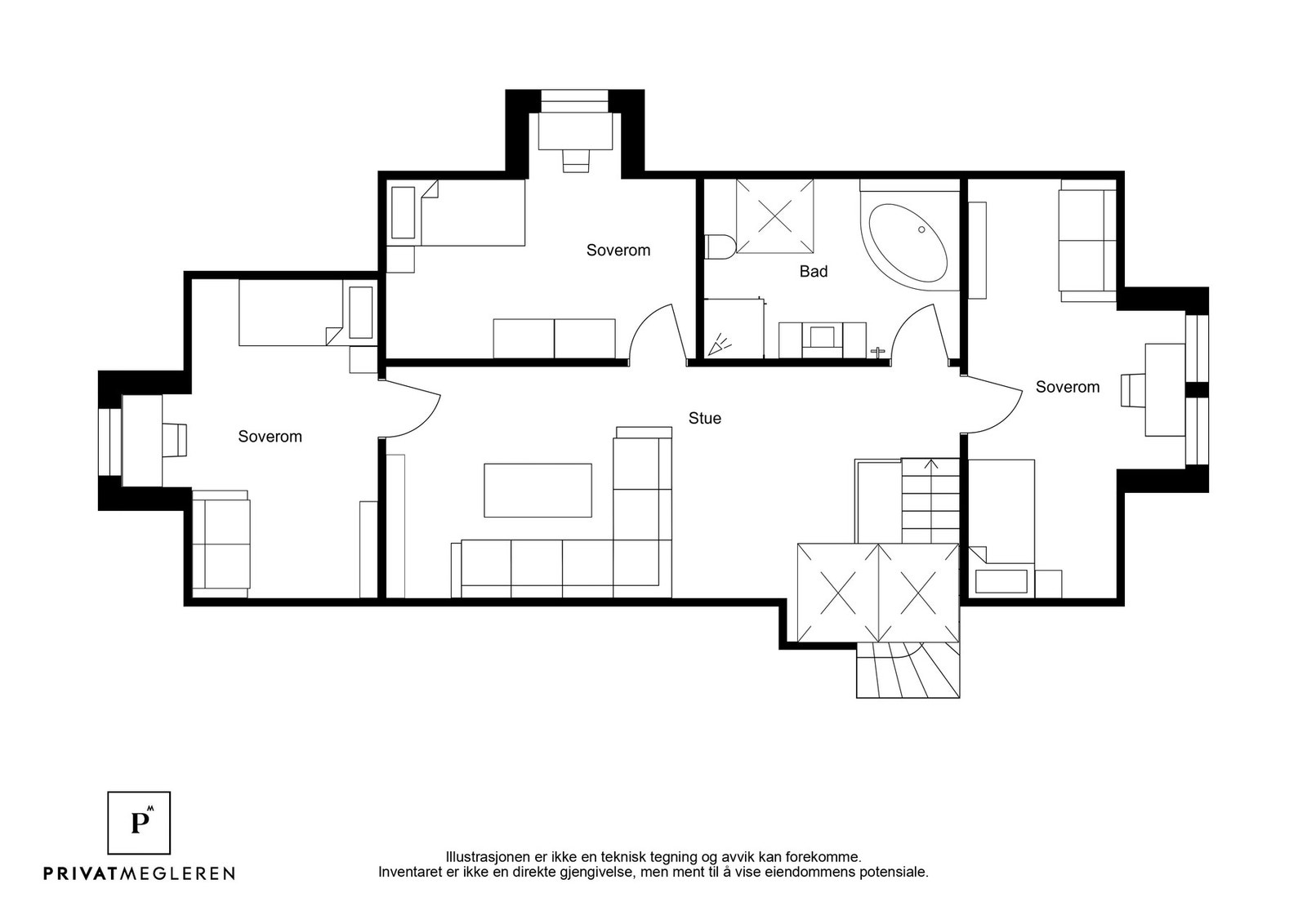 2. etasje. Galleribilde