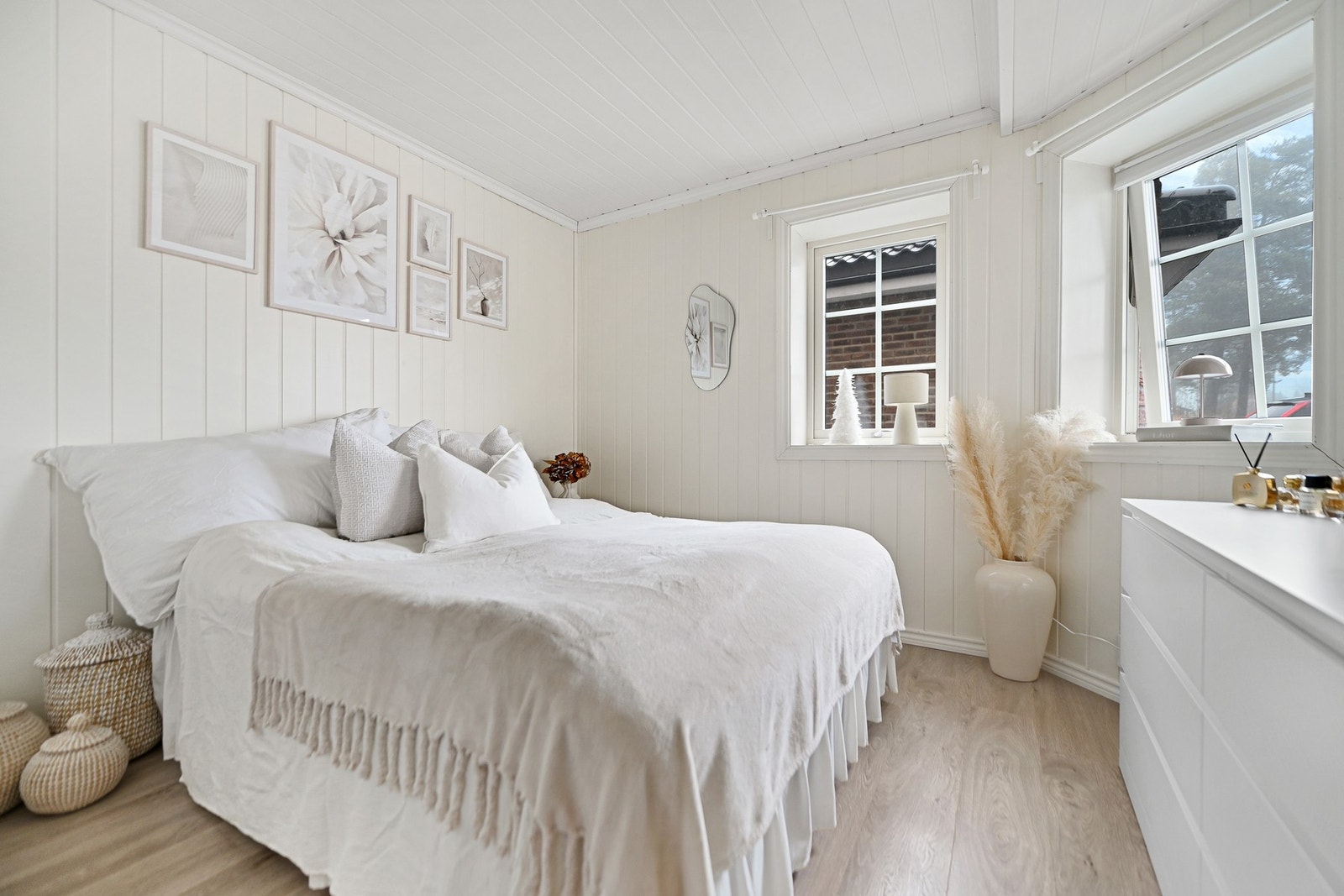 Begge leilighetene har vannbåren gulvvarme inkludert i husleien. Galleribilde