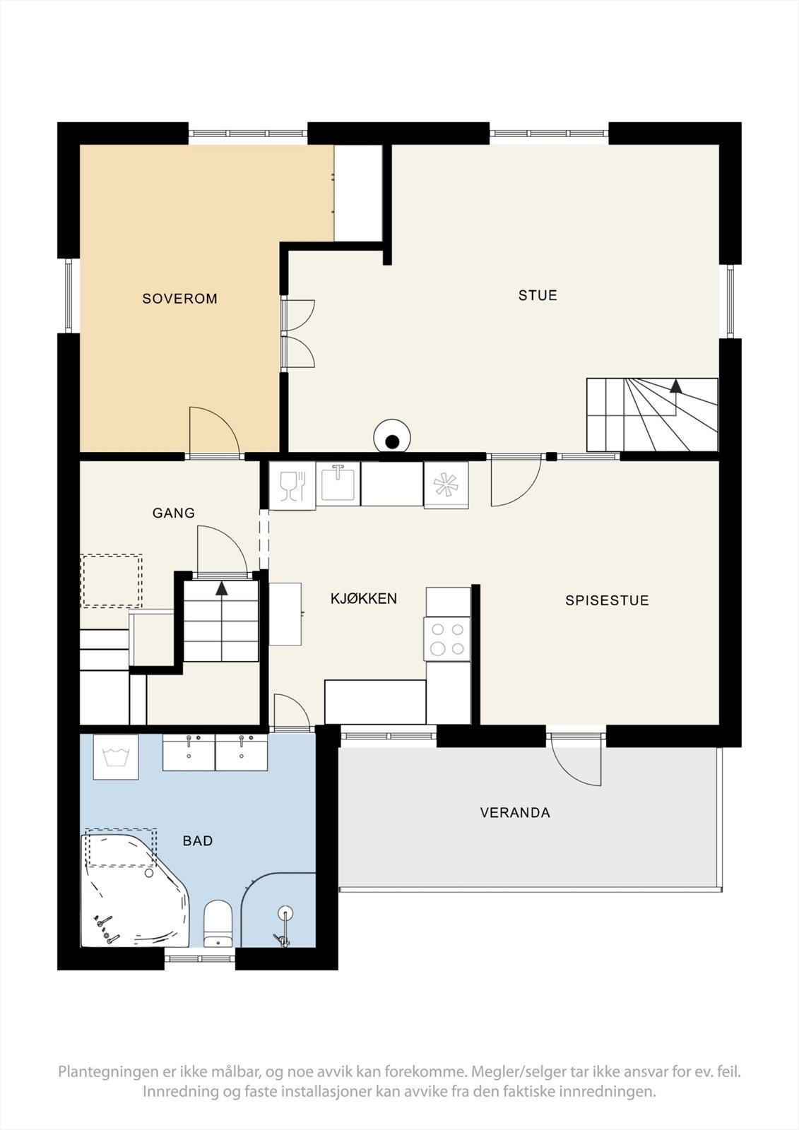 Plantegning. Galleribilde