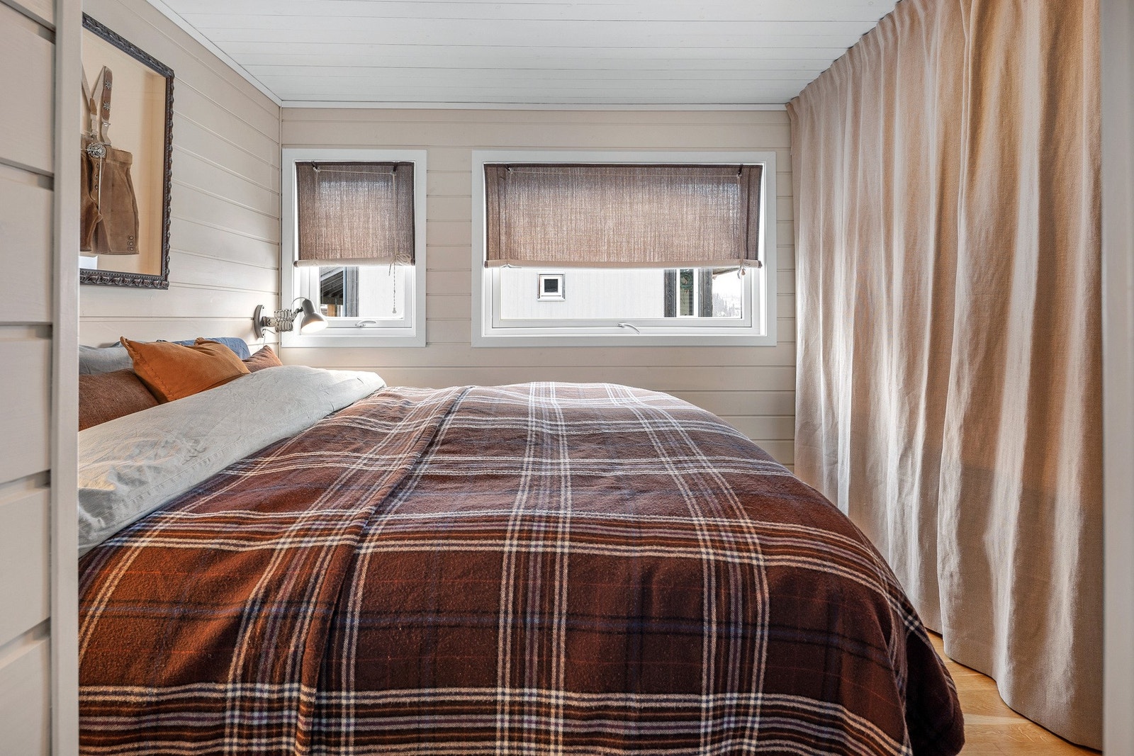 Leiligheten har to koselige soverom. Galleribilde