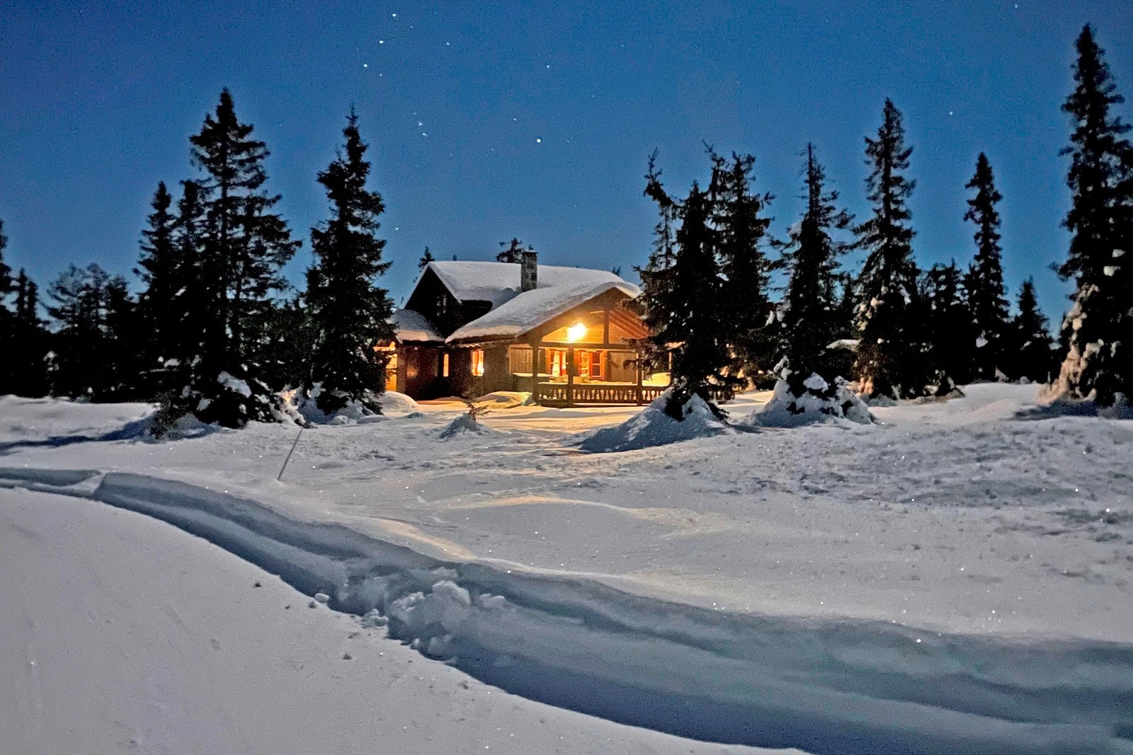 Veggli på vinterstid - selgers private bilder. Galleribilde