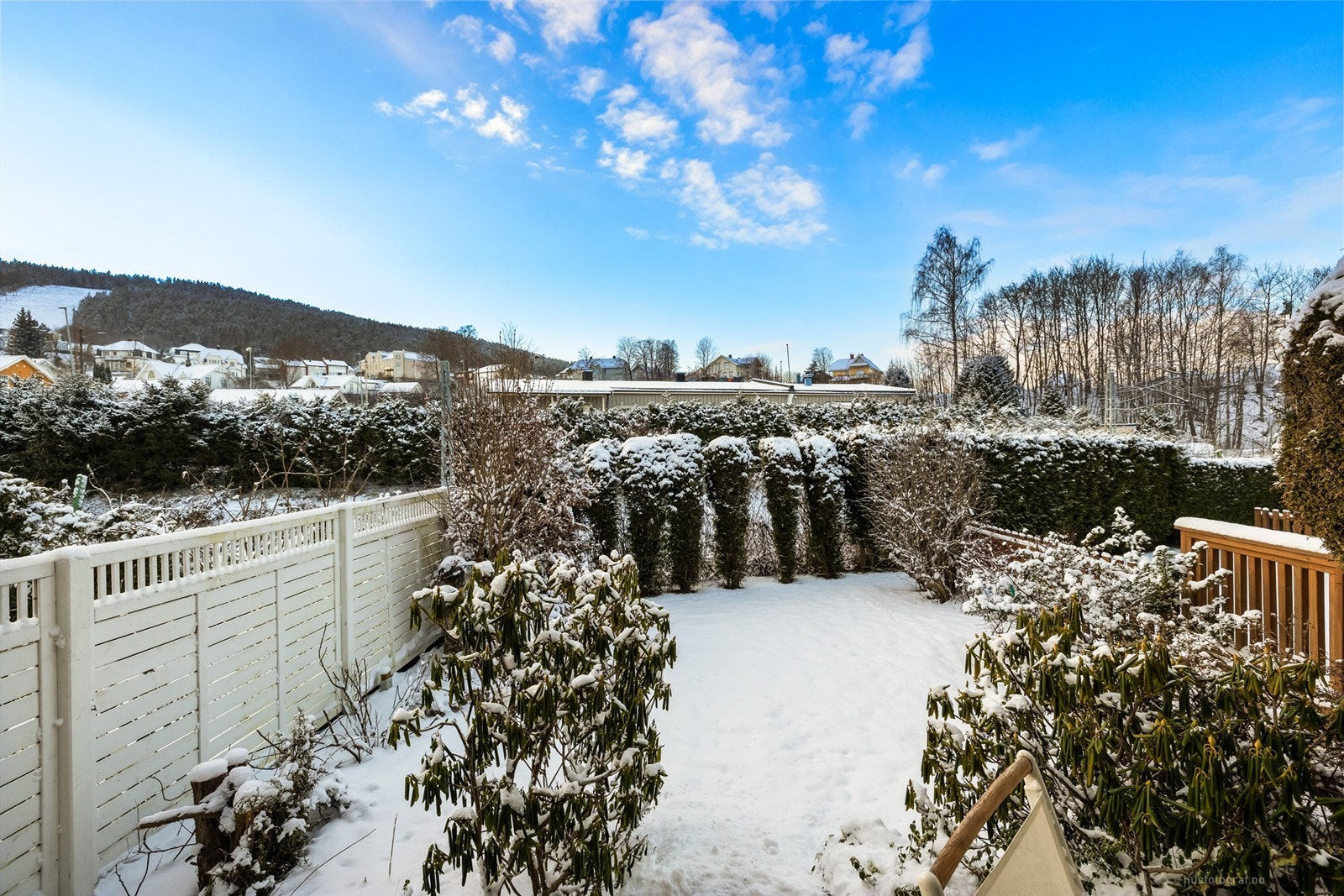 Videre er det direkte adkomst til eget hageområde Galleribilde