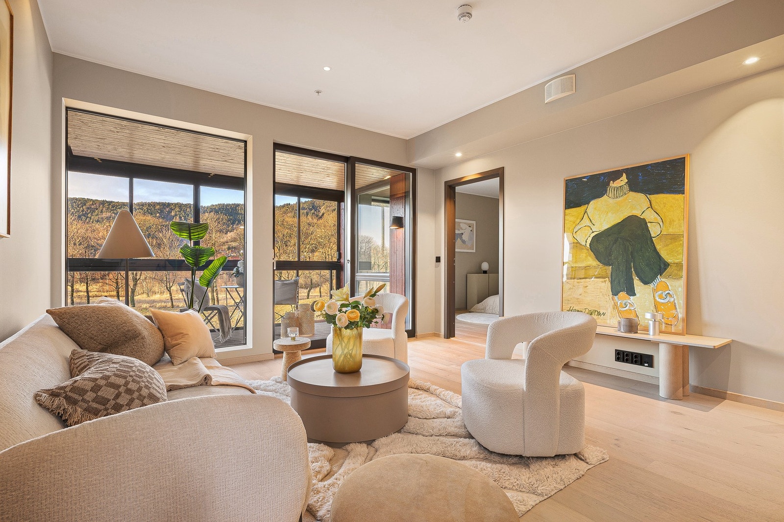 Leiligheten har ikke vært bebodd etter ferdigstillelse og er klar for overtakelse. Galleribilde