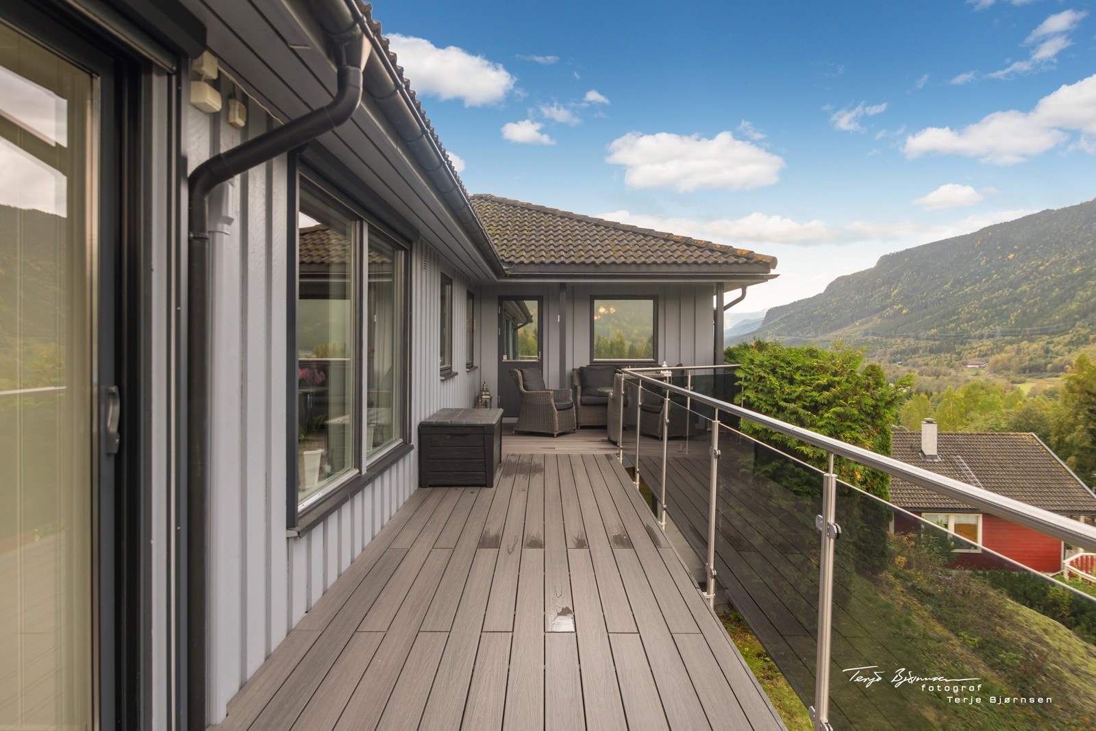 Flotte utearealer. Galleribilde