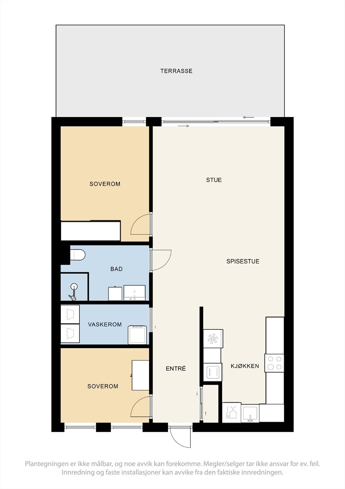 Plantegning Galleribilde