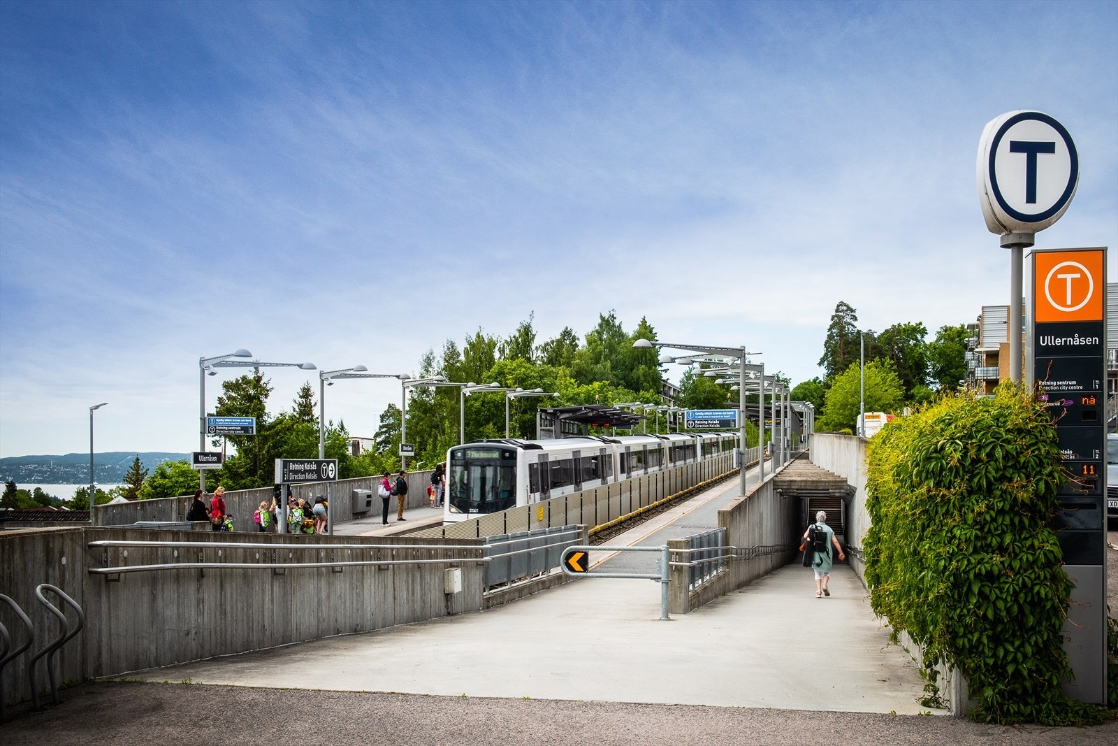 Området: Ullernåsen T-Banestasjon innen 100m Galleribilde