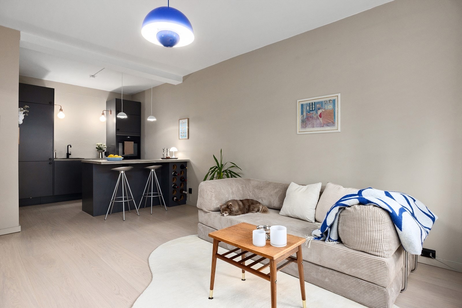 Sosial planløsning og svært god møblerbarhet Galleribilde