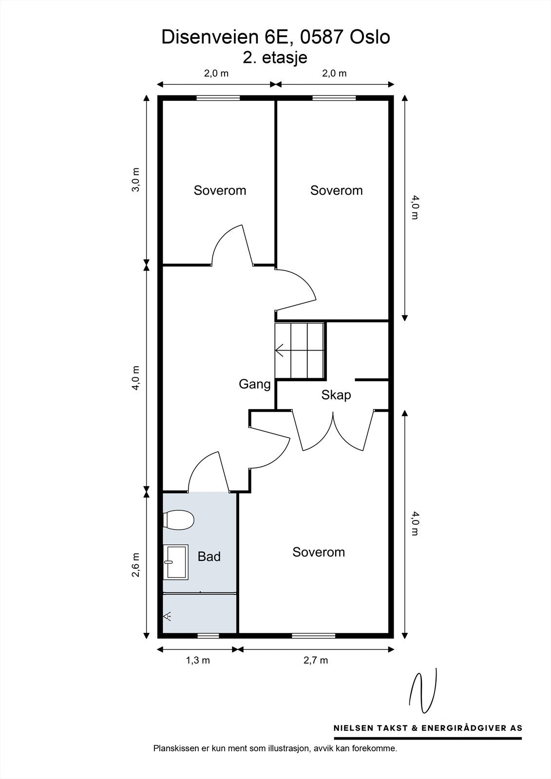 Plantegning 2. etasje. Galleribilde
