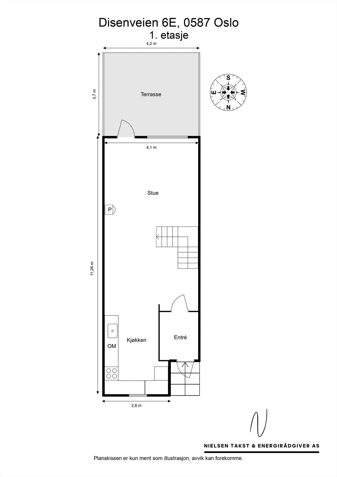 Plantegning 1. etasje. Galleribilde