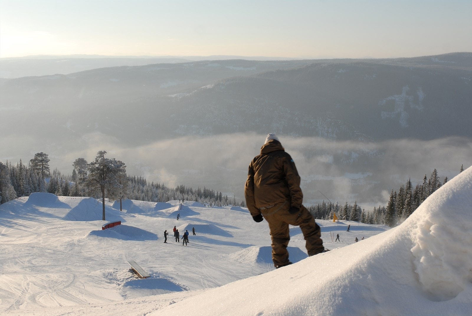 I tillegg til 3 KIDS-områder, så byr Hafjell Alpinsenter på terrengparker med ulike nivåer; Main Park, Frontyard og Backyard Galleribilde