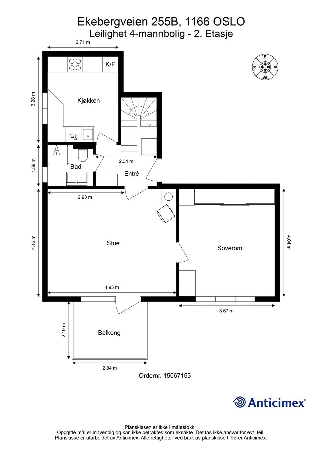 Plantegning 2. etasje. Galleribilde