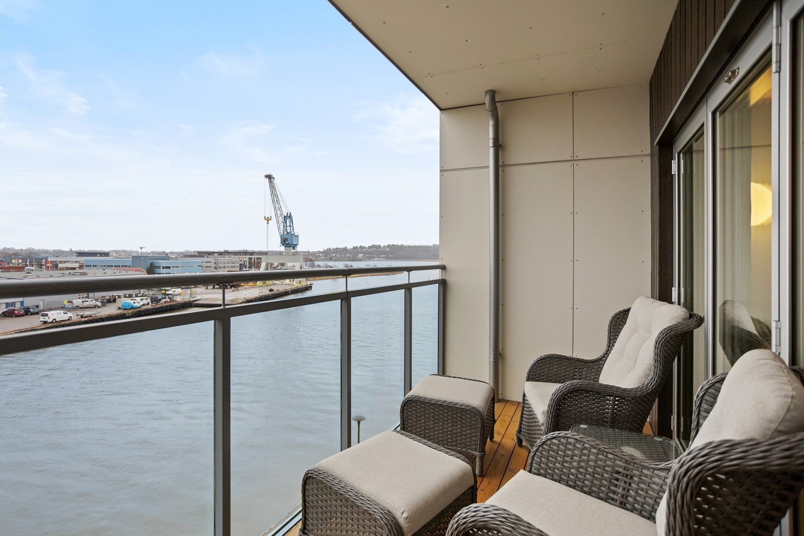 Her har du orkesterplass mot Kanalen og sjøen! Galleribilde