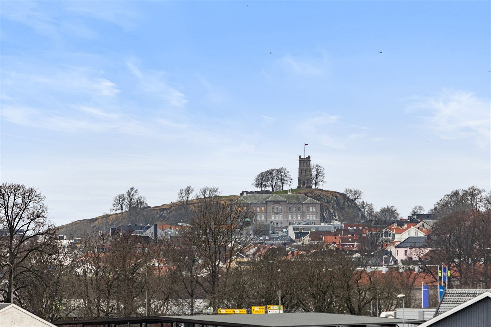 Det er også utsikt mot Slottsfjellet! Galleribilde
