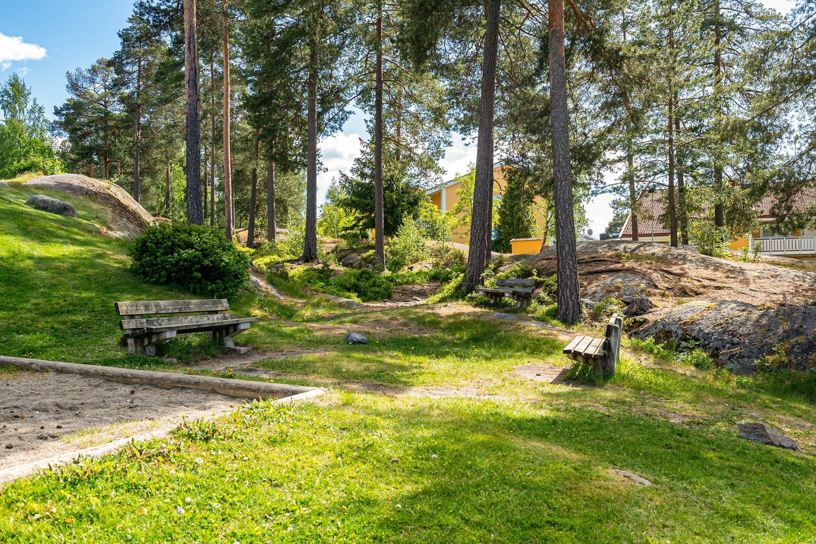 Grønt- og fellesarealer på sameiets tomt Galleribilde