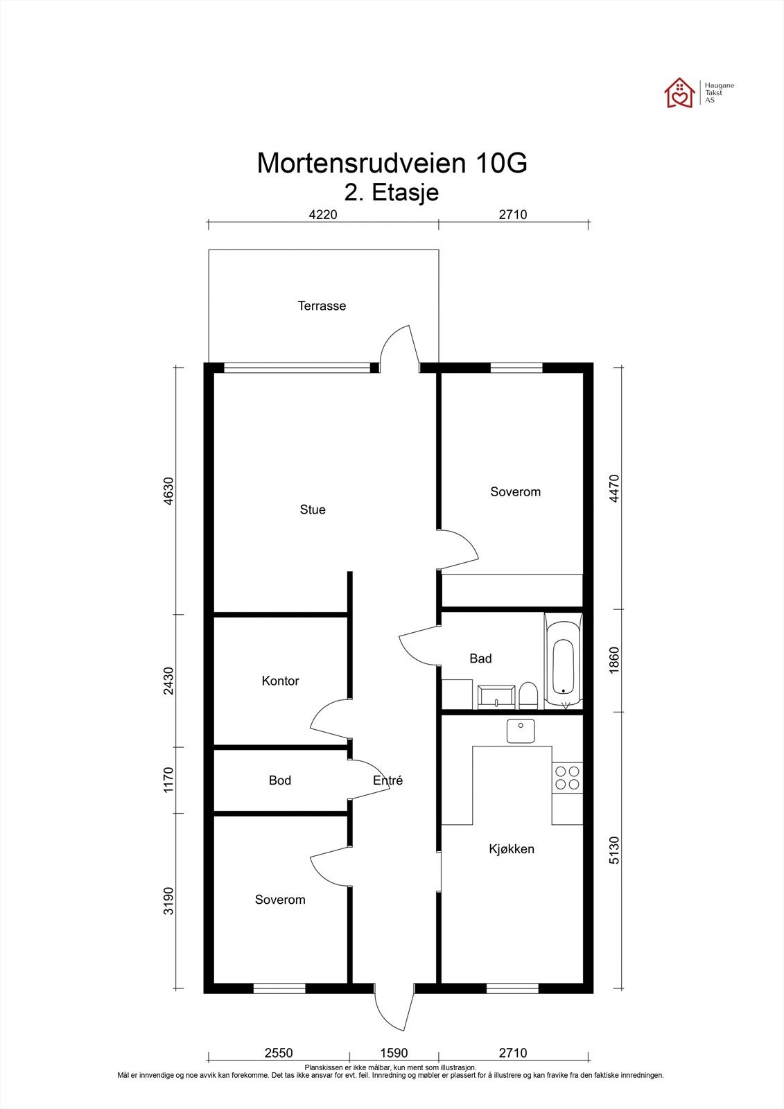 Plantegning 2. Etasje Galleribilde