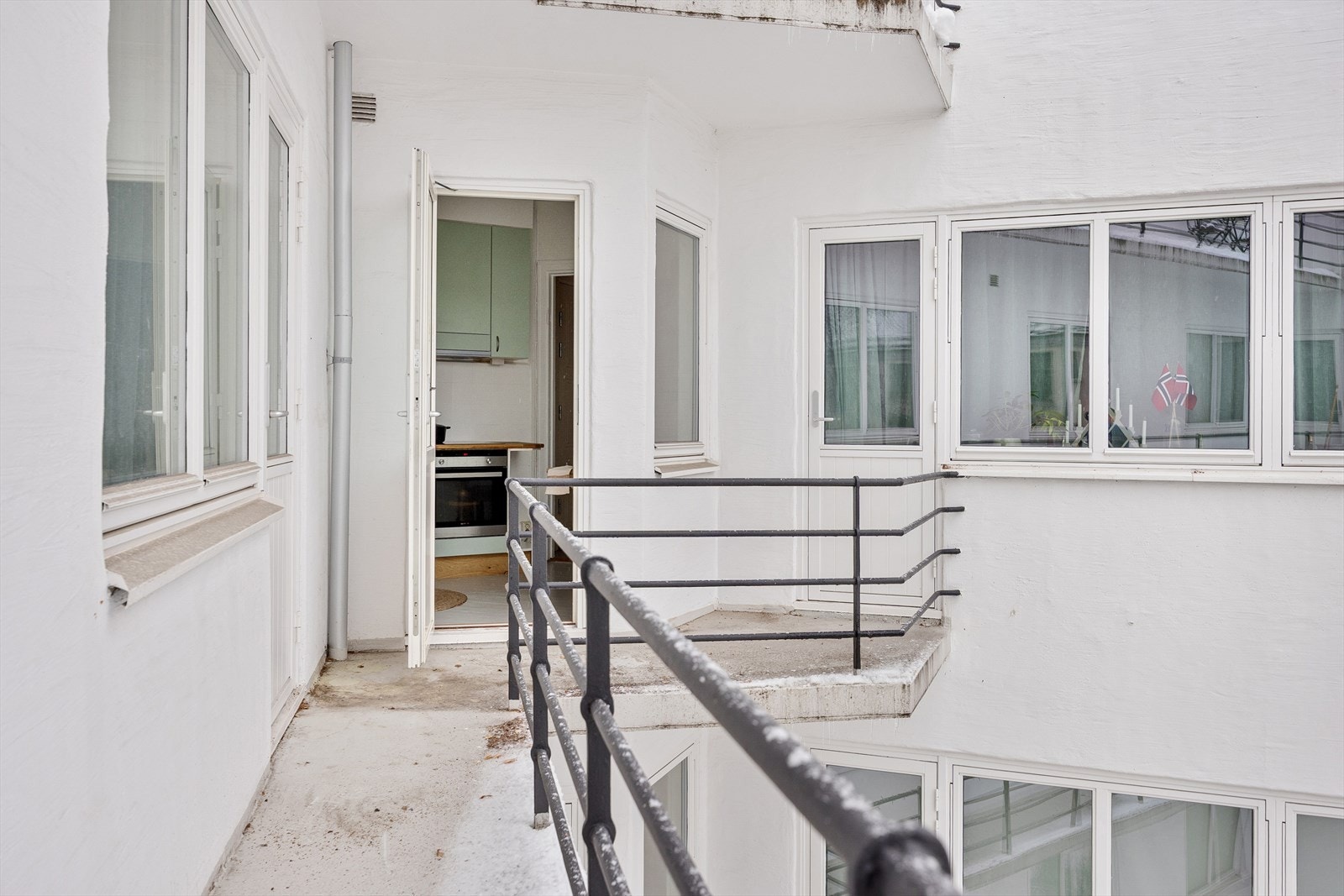 Brannbalkong Galleribilde