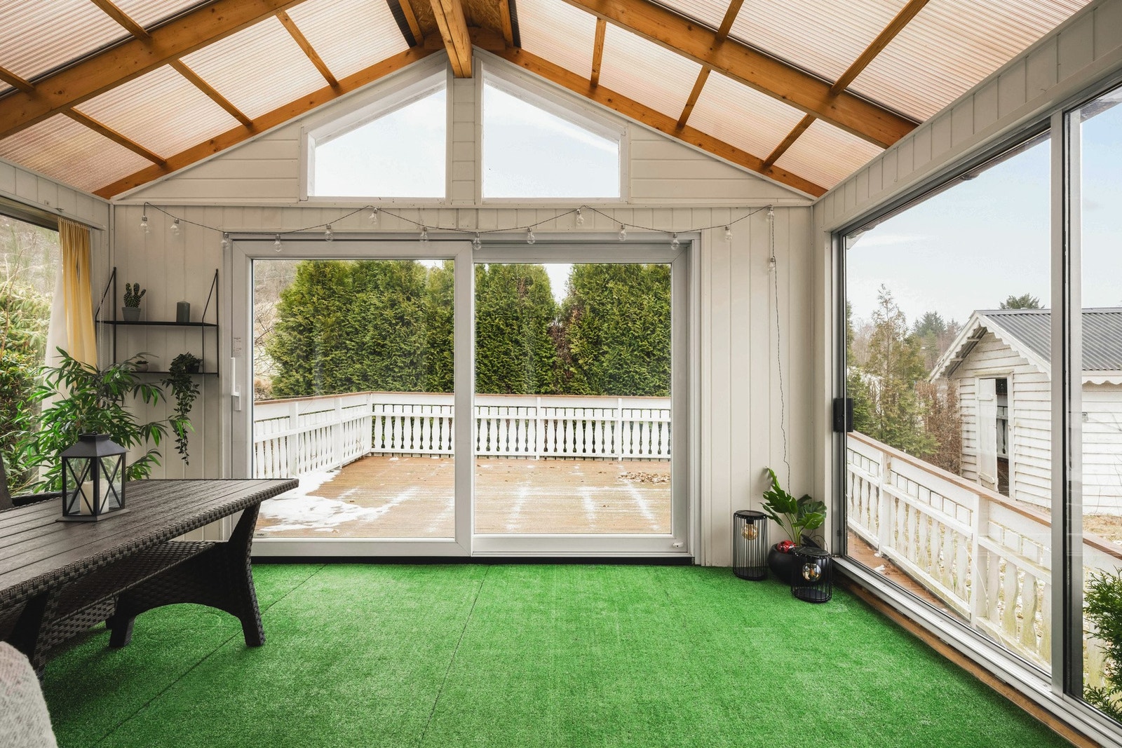 Super hagestue og terrasse Galleribilde