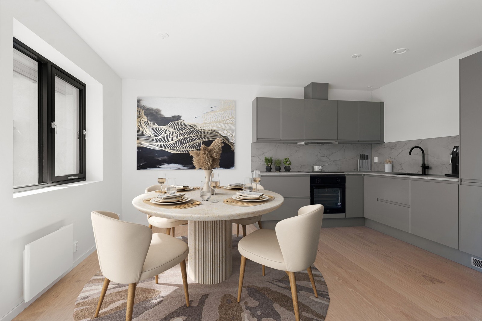 Digital innredning. Galleribilde