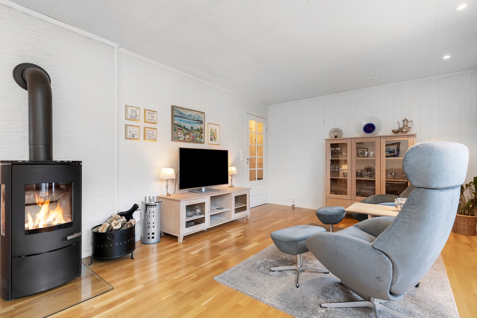 Stuen er oppusset i 2015 Galleribilde