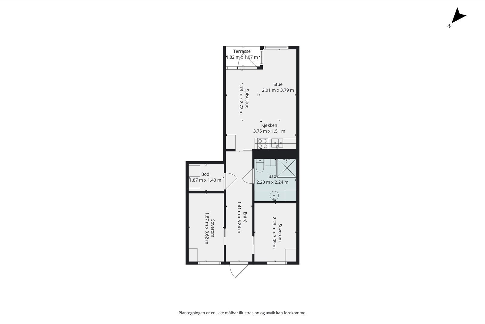 Plantegning. Galleribilde