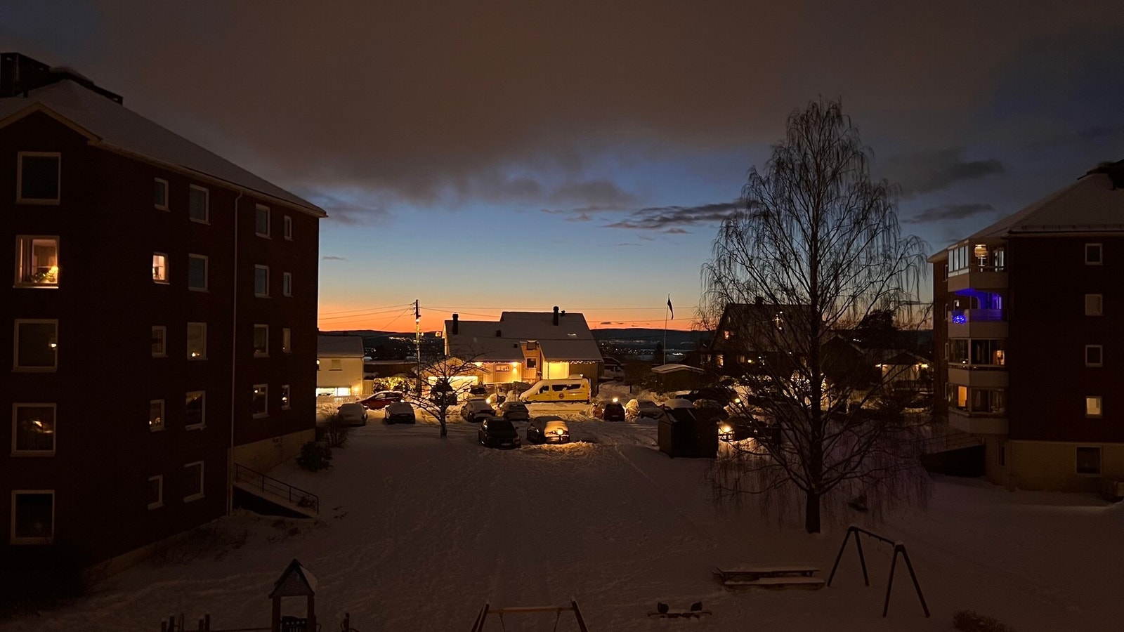 Selgers bilde tatt fra balkongen. Galleribilde