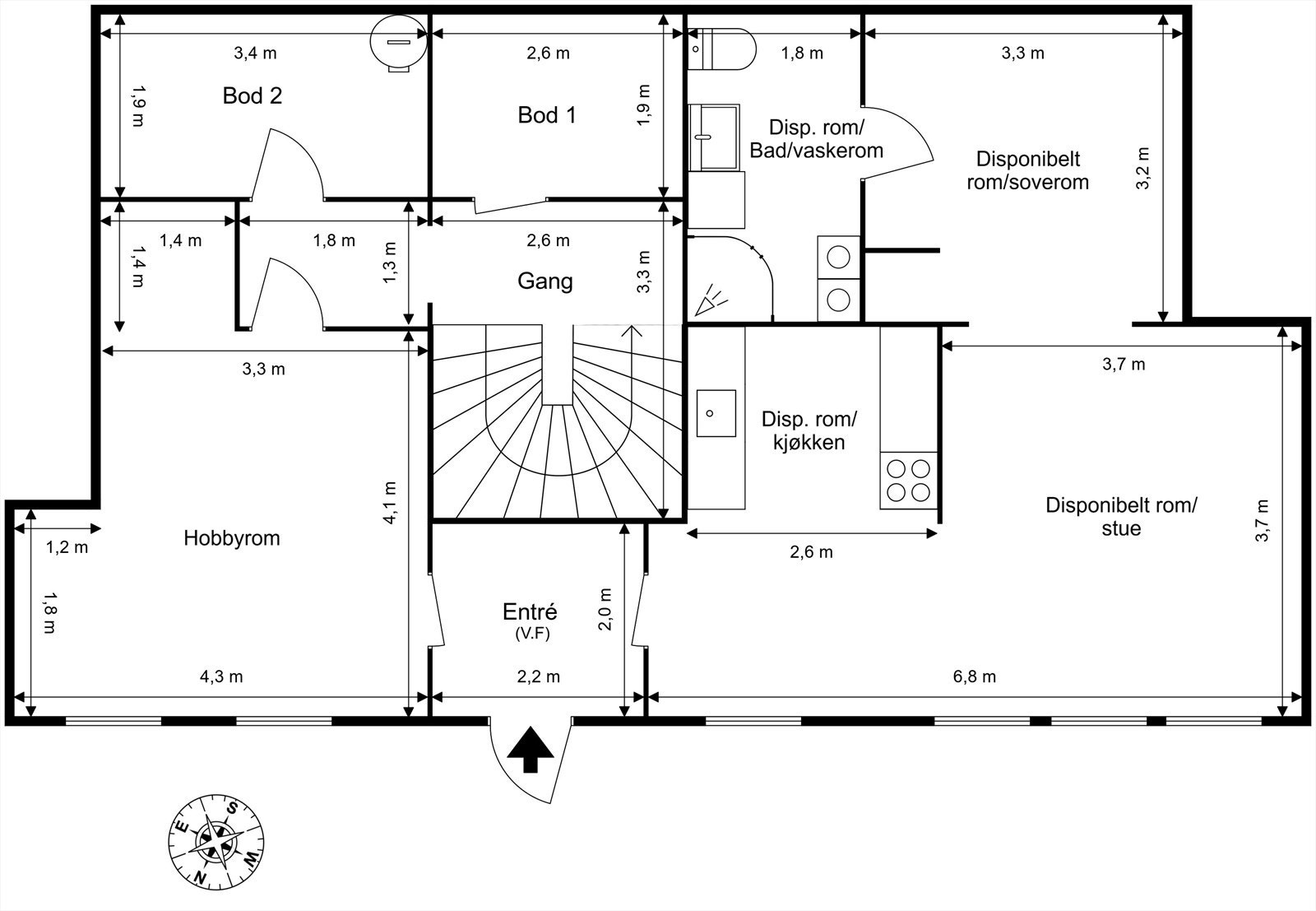 Underetasje. Galleribilde