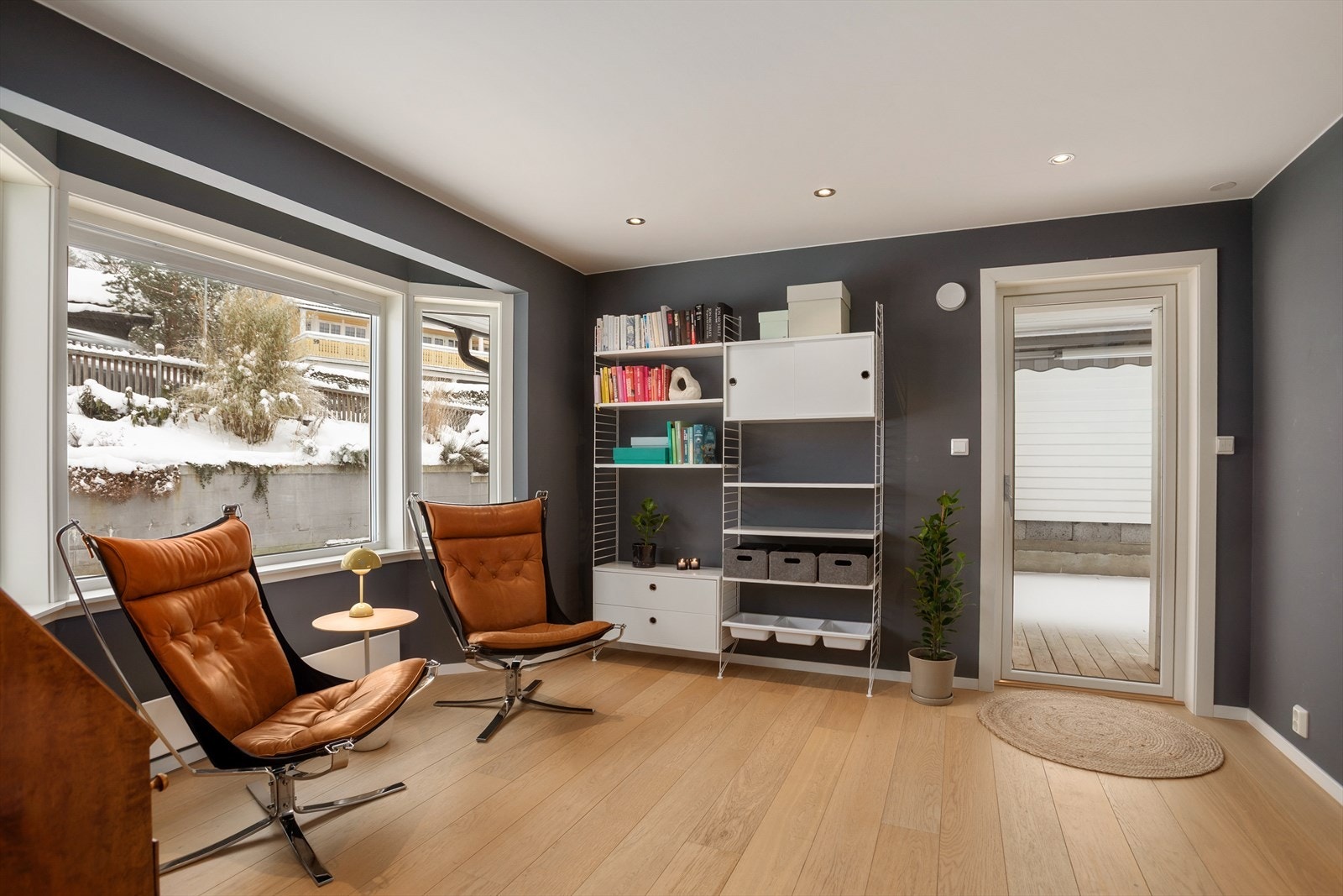 Herfra er det også utgang til terrasse på 32 kvm. Galleribilde