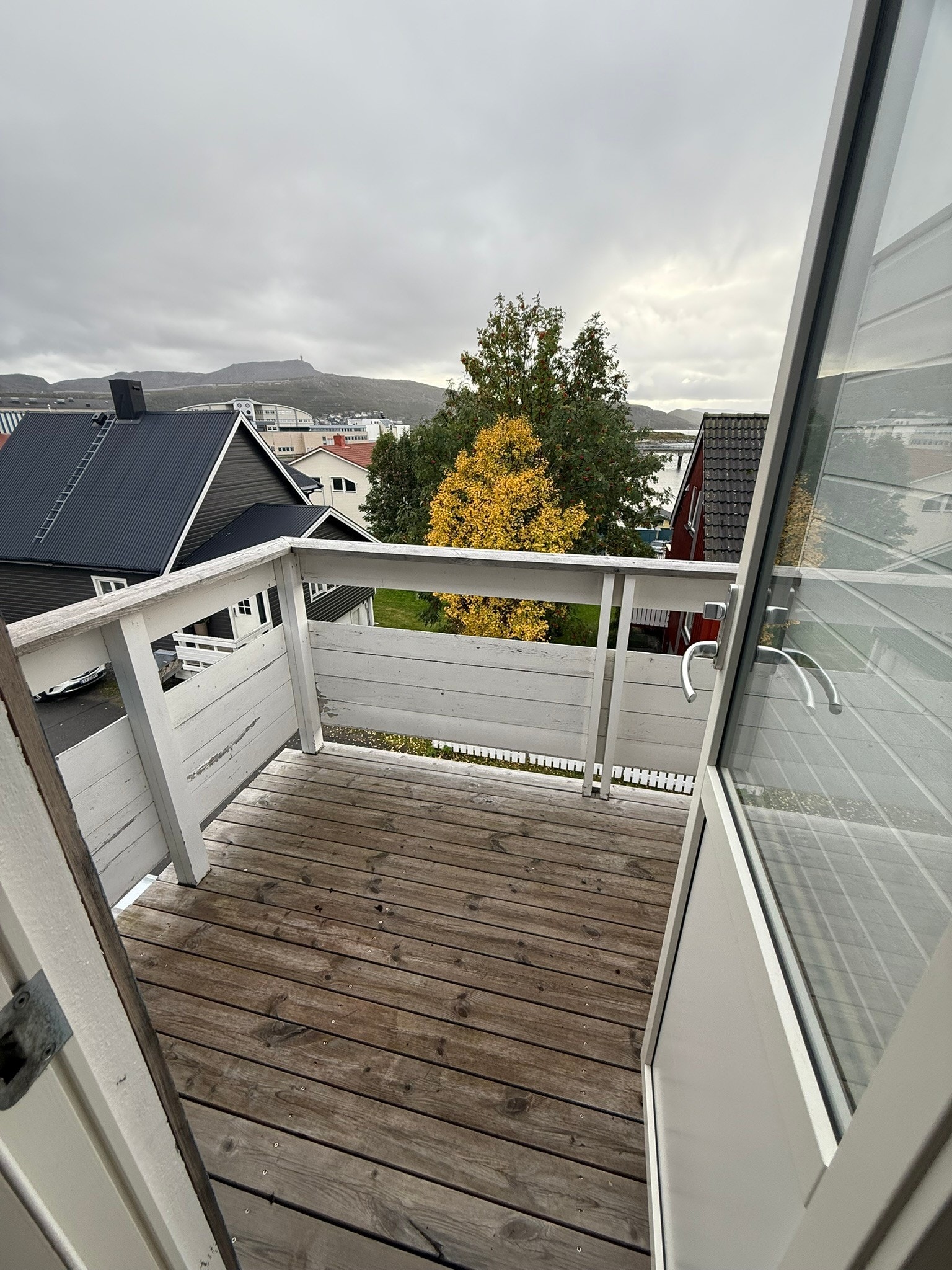 Utsikt fra veranda 2. etg. Galleribilde