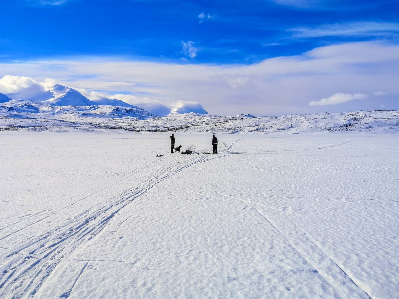 Tatt fra Tustervatnet. Galleribilde