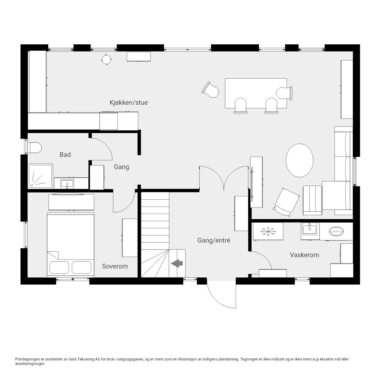 Furuheimvegen 41C - 1. etasje. Galleribilde