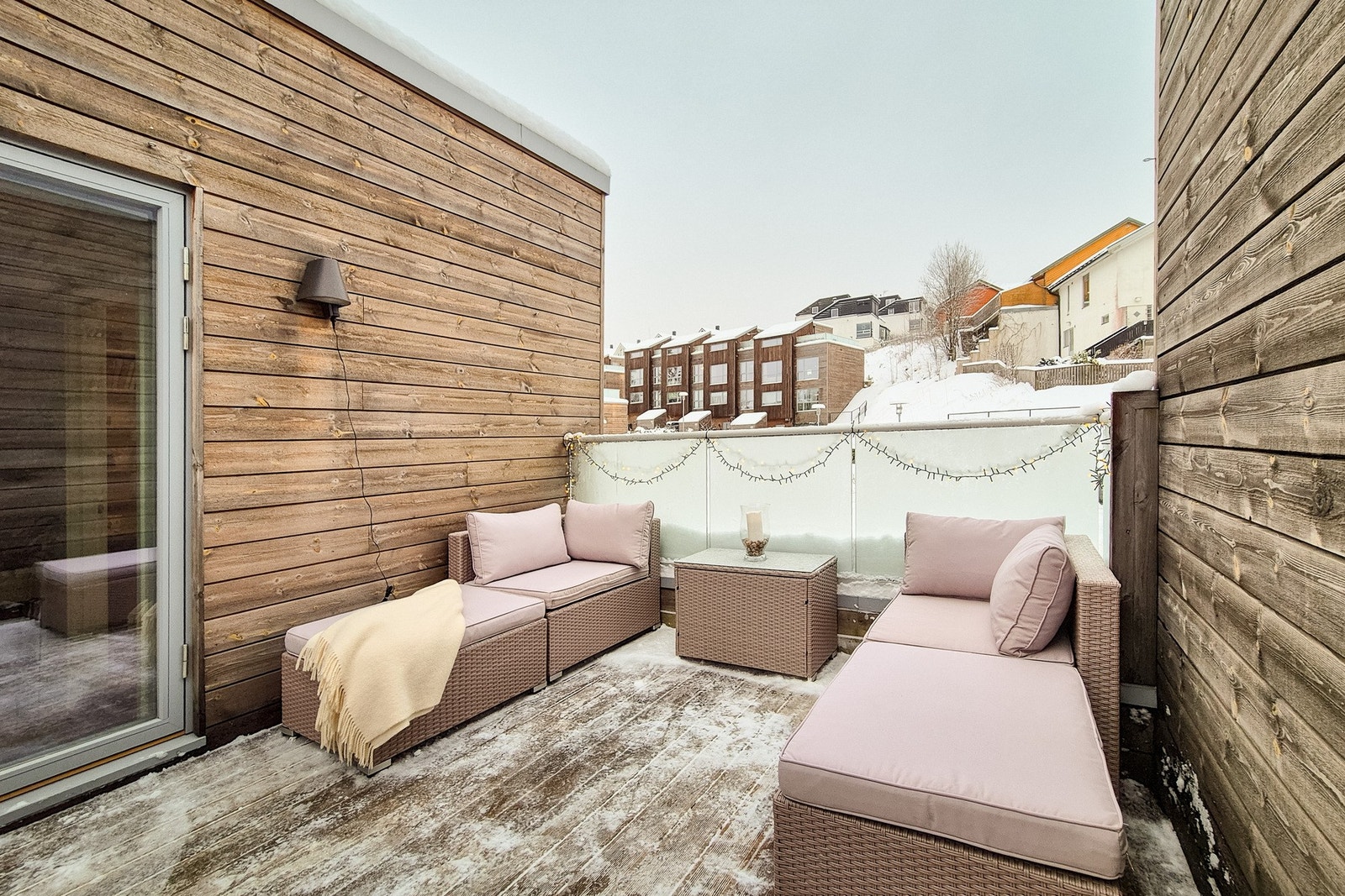 Takterrasse på 19 kvm. Galleribilde