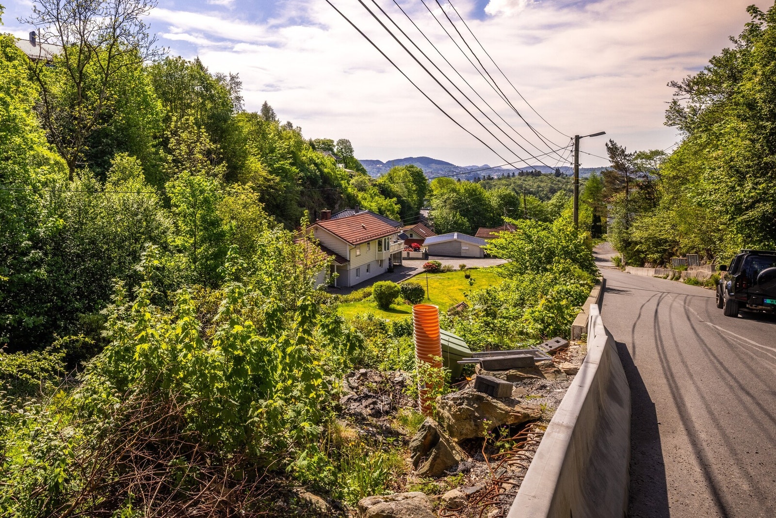 Fint beliggende med utsikt mot sør. Galleribilde