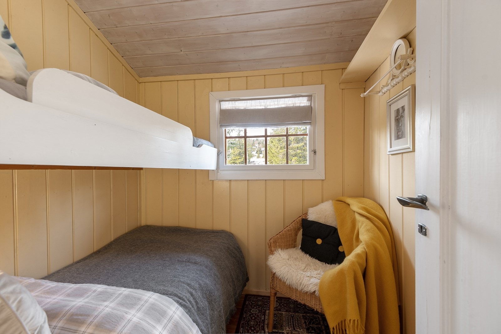 Soverom 3 med plassbygget køyeseng. Galleribilde