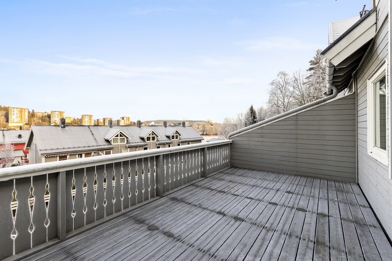 Her kan man nyte sommerhalvåret i eget hjem. Galleribilde