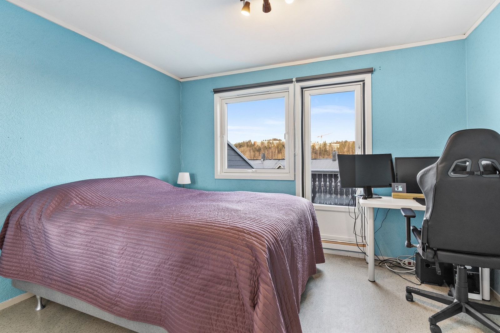 Herfra er det også utgang til en balkong. Galleribilde