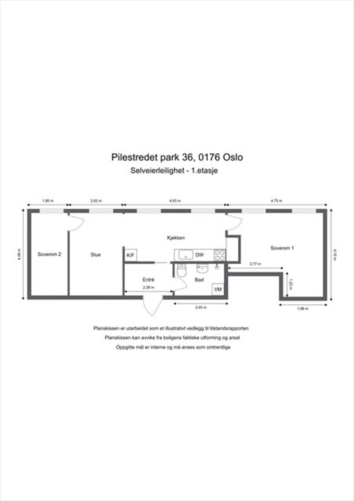 Plantegning. Galleribilde