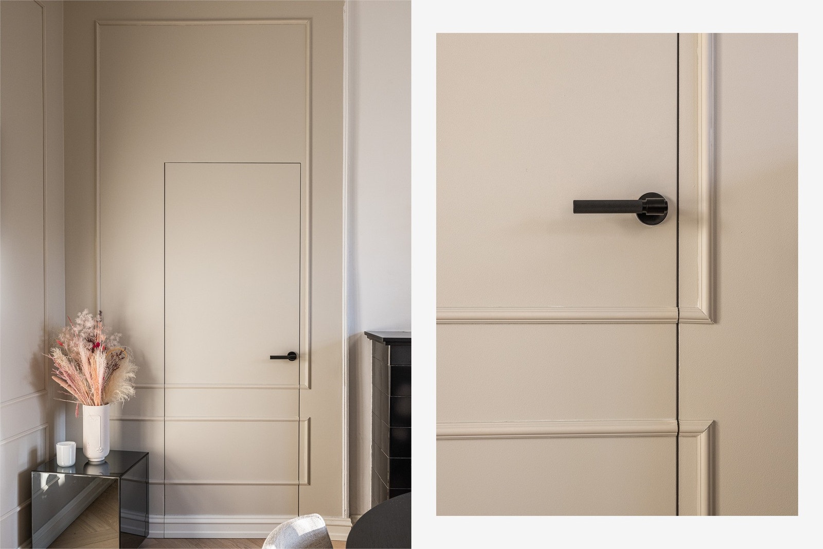 Hideaway dør inn til soverommet. Galleribilde