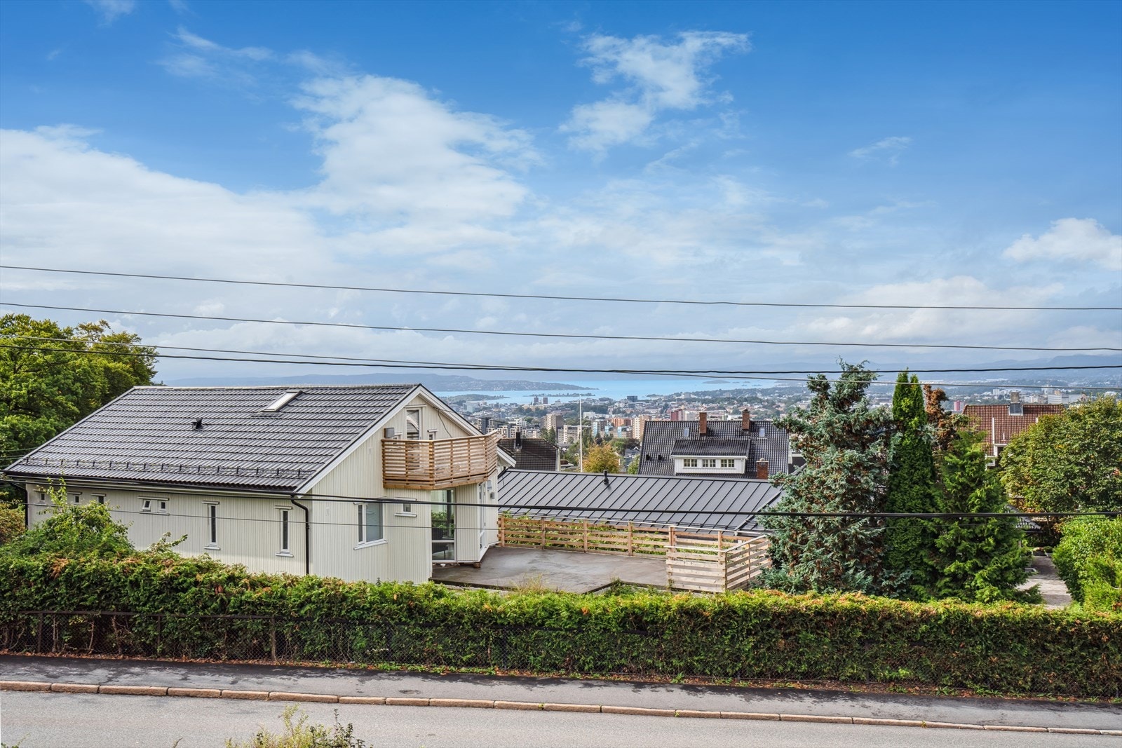 Fjordutsikt Galleribilde