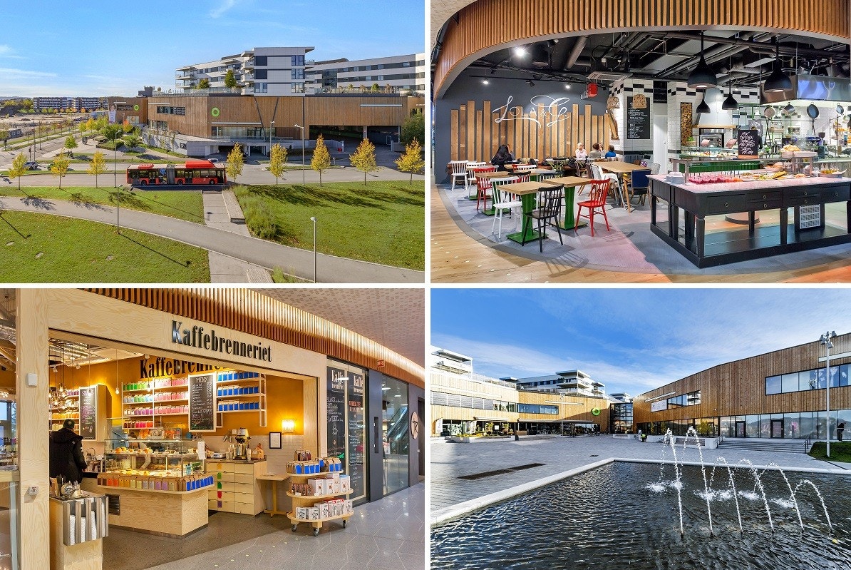 Kun 200m til Fornebu S kjøpesenter med et stort utvalg av butikker, servicetilbud, serveringssteder og SATS treningssenter. Galleribilde