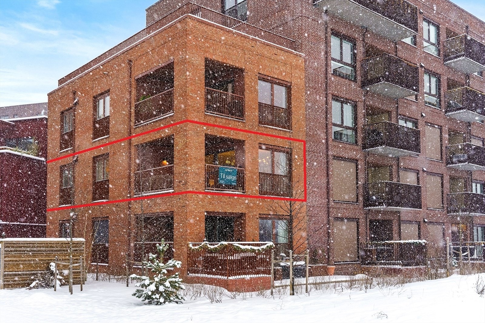 Endeleilighet med med svært god intern beliggenhet. Galleribilde