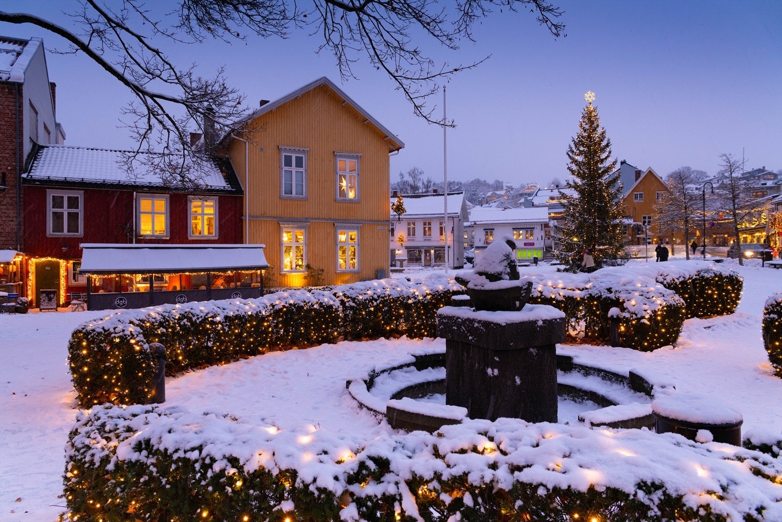 Område bilde av nydelig Drøbak Galleribilde