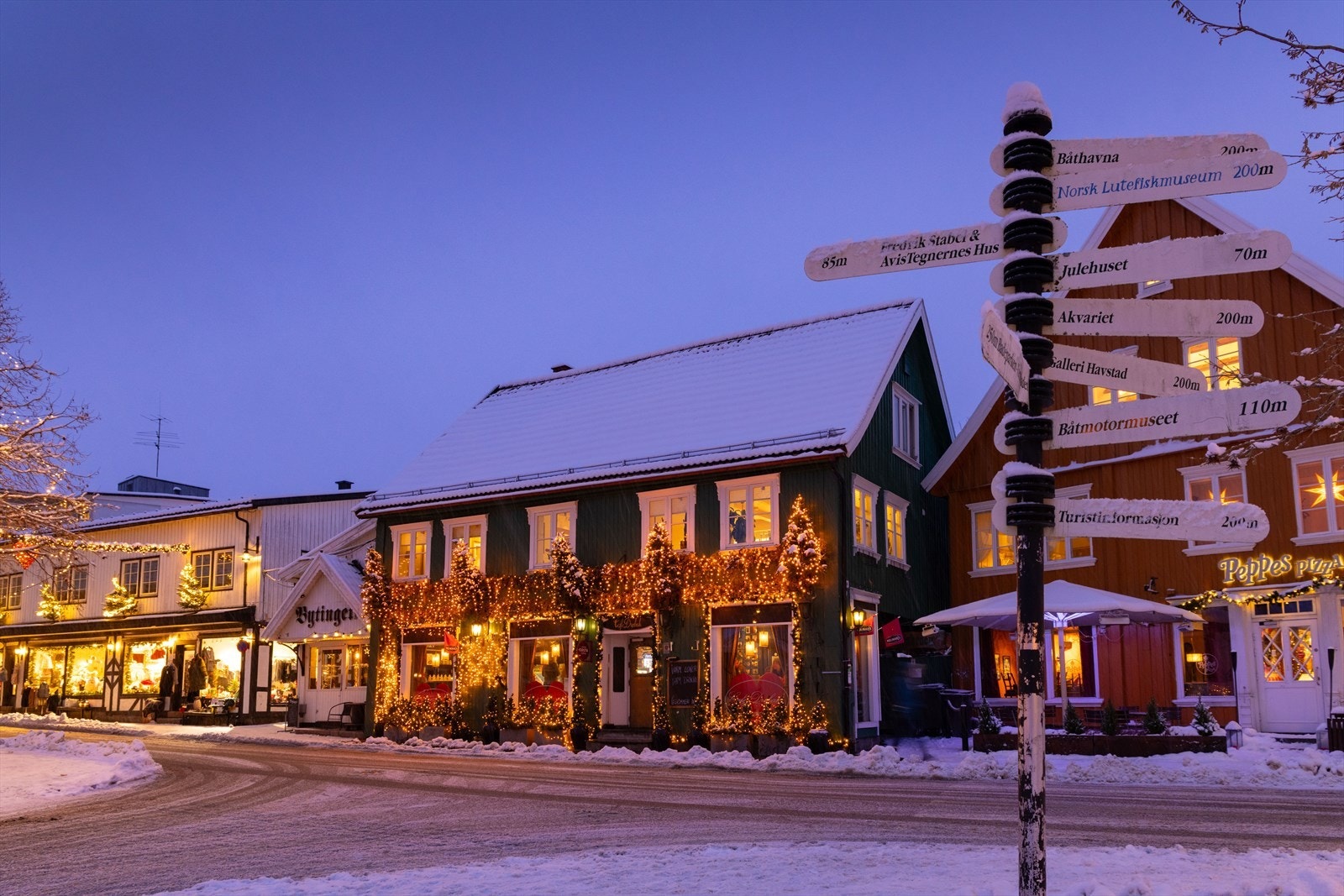 Område bilde av nydelig Drøbak Galleribilde
